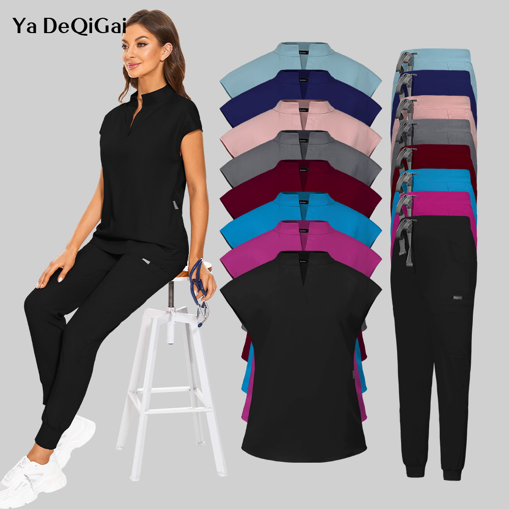 Medical Lab Uniform - Plus Size Scrubs Set Women Medical
