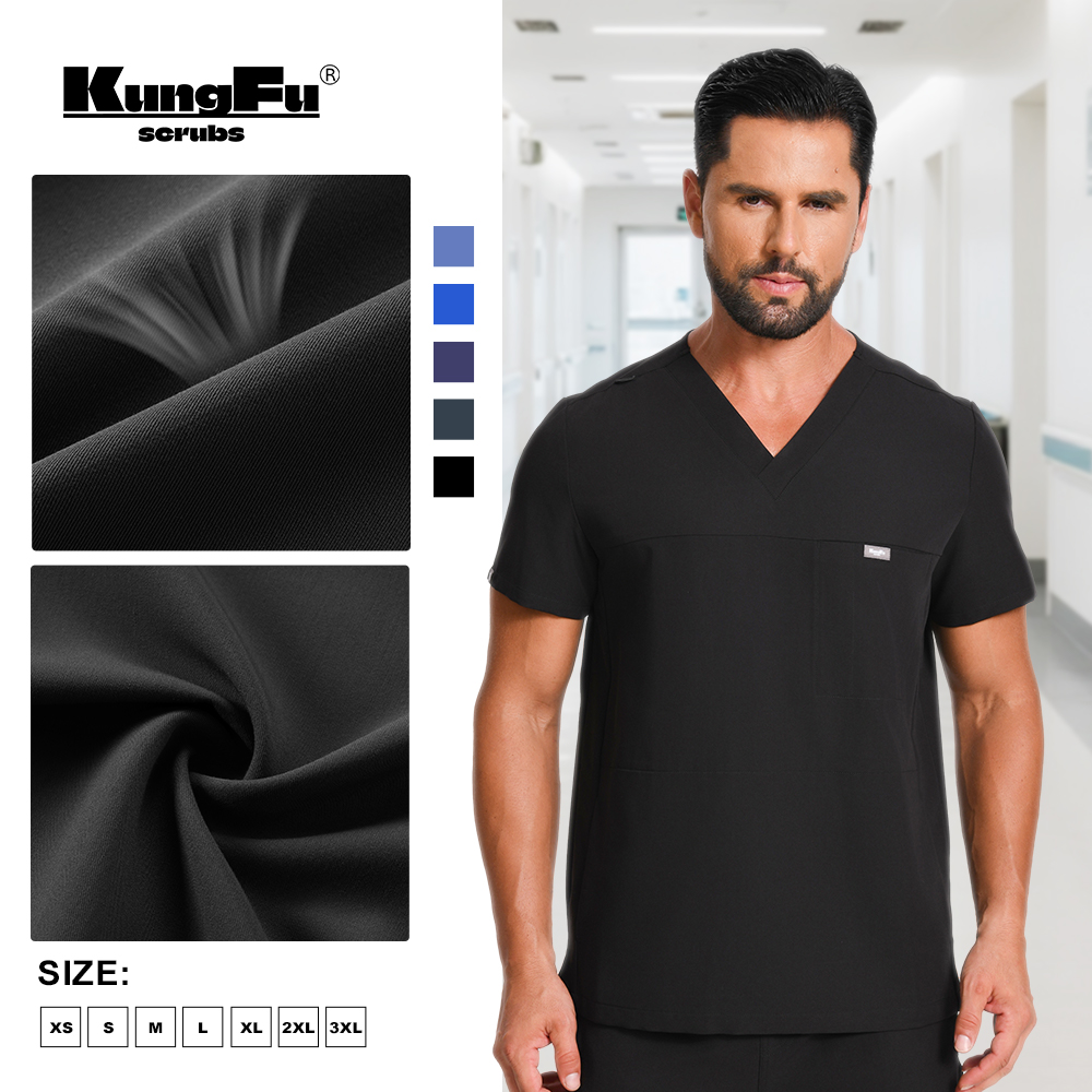 KUNGFU SCRUBS Men Surgical Uni - đánh giá và giá Medical Lab Uniform