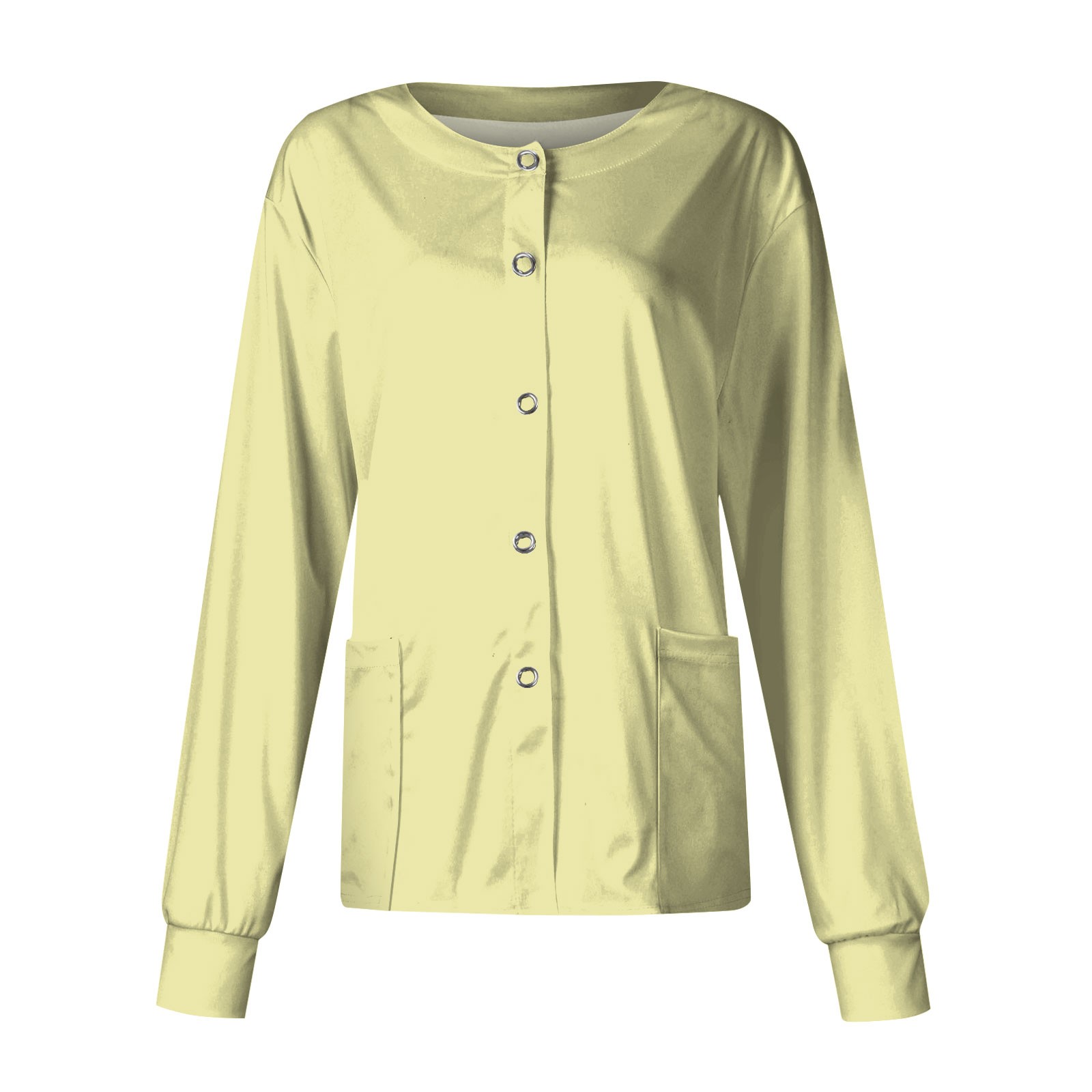 Women Long Sleeve Pocket Worki - đánh giá và giá Medical Lab Uniform
