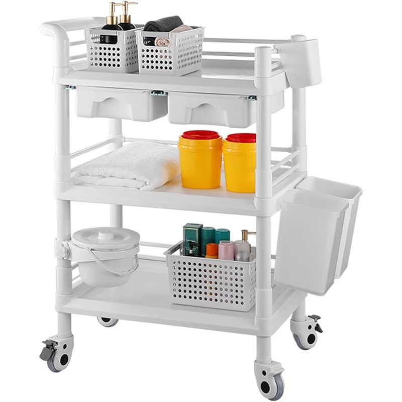 Utility Medical 3-Tier Estheti - đánh giá và giá Medical Lab Furniture