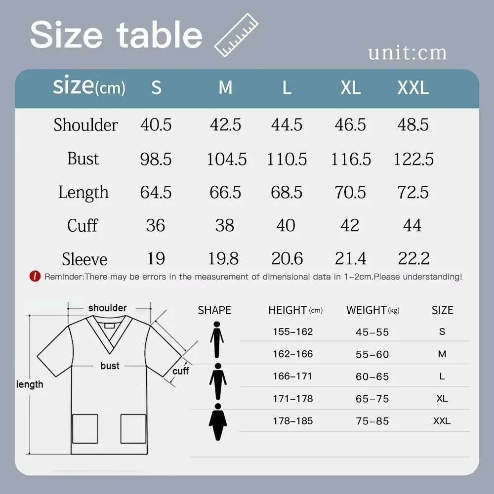 Women Short Sleeve V Neck Shir - đánh giá và giá Medical Lab Uniform