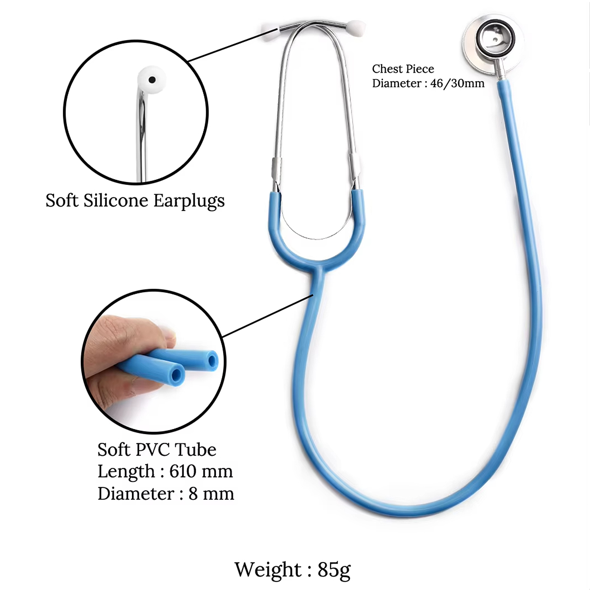 Dual Head Stethoscope Medical  - đánh giá và giá Medical Lab Equipments